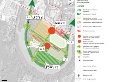 Installations sportives, diagnostic et optimisation, Ville de Genève, (GE) – 2013