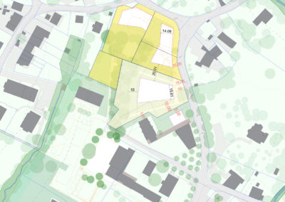 Cœur du village de Troinex, masterplan et plan des équipements publics, commune de Troinex, (GE) – 2020